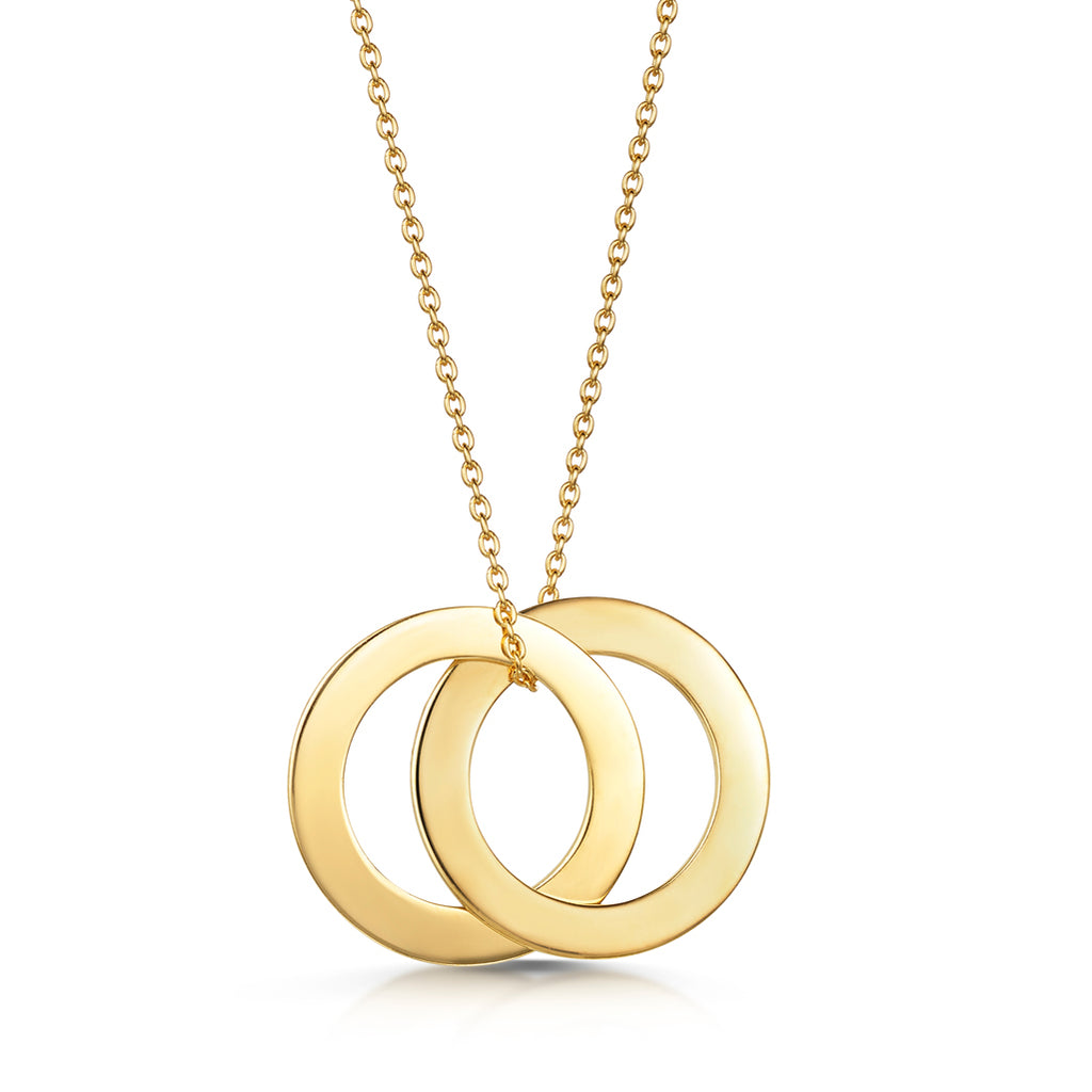 Gold Russian Rings - Double
