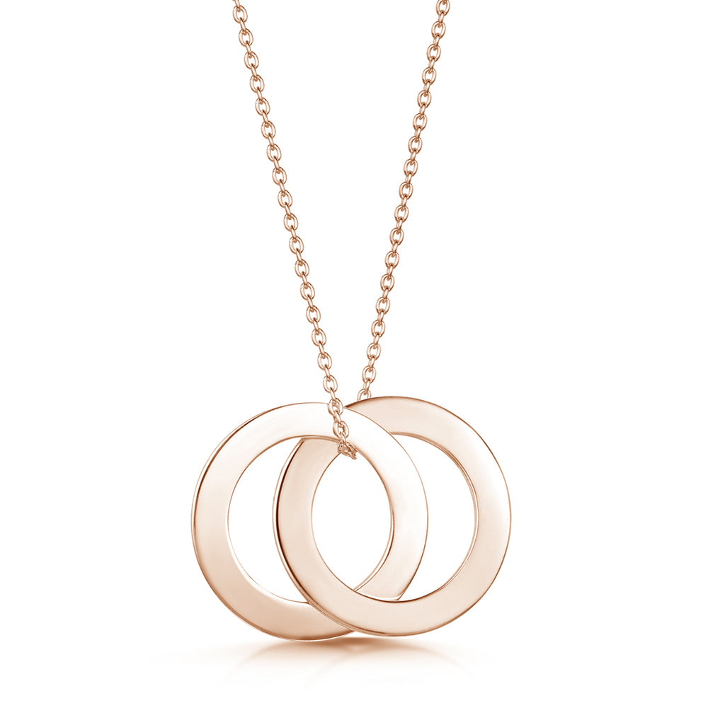Rose Gold Russian Rings - Double