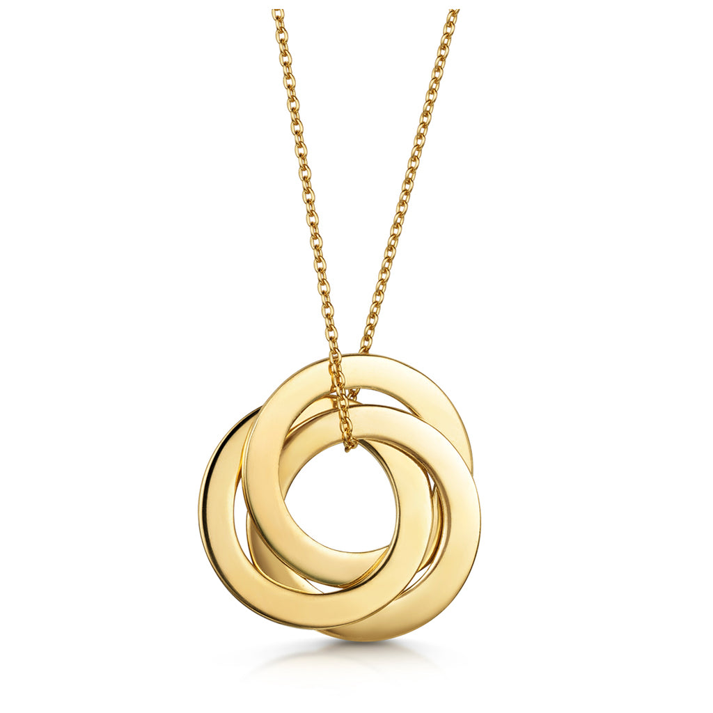 Gold Russian Rings - Triple