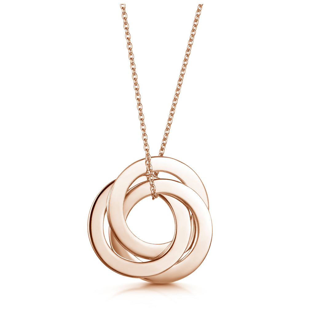 Rose Gold Russian Ring - Triple