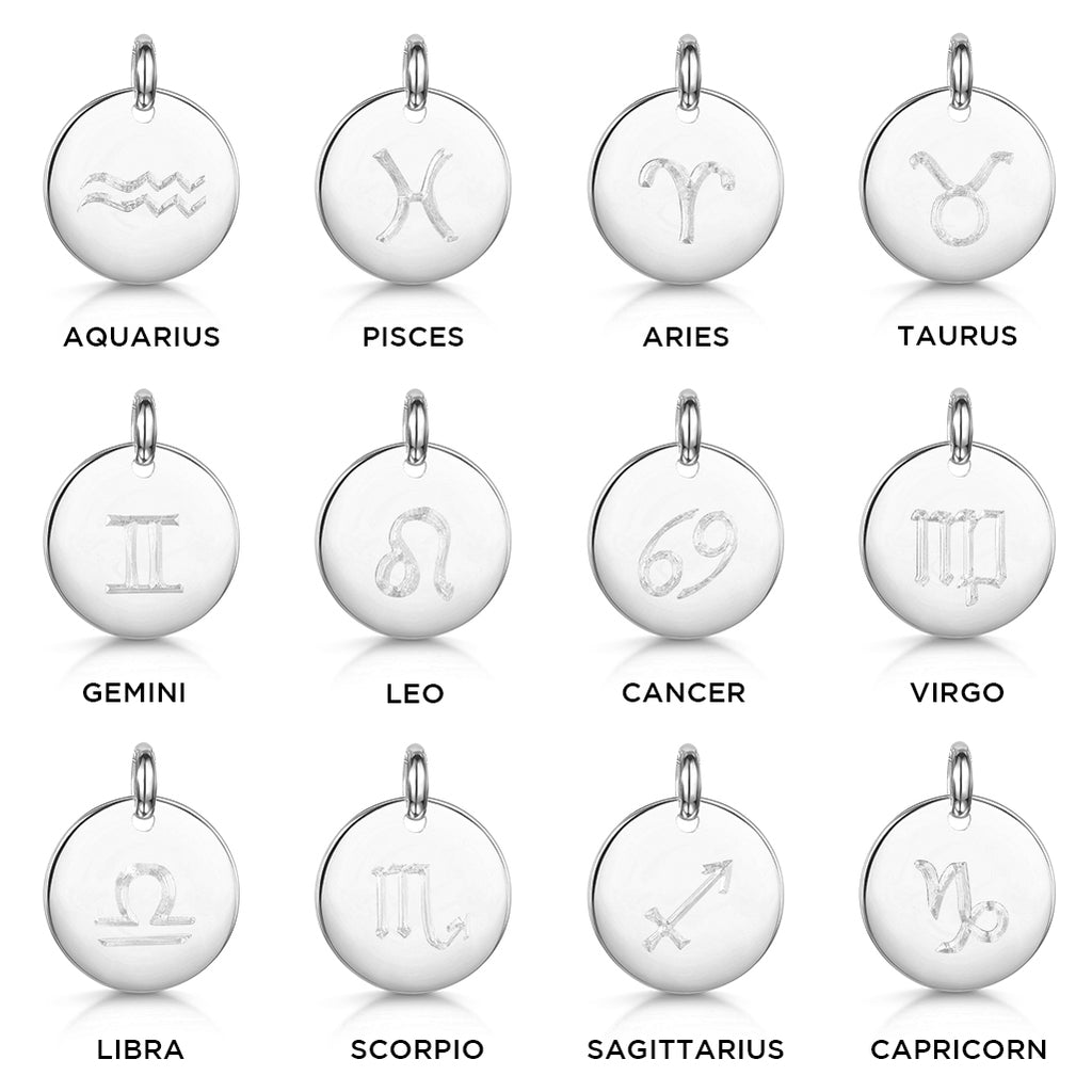 Zodiac Symbol - Silver