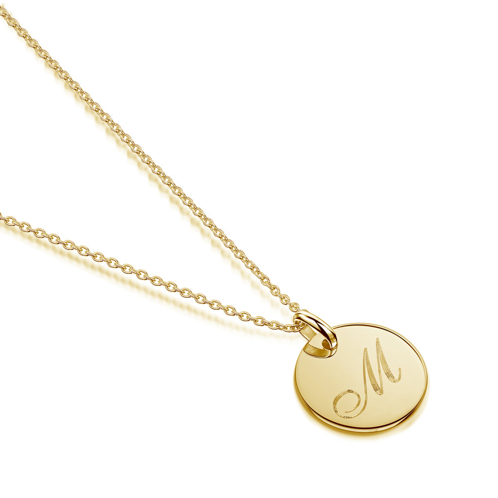 Initial Necklace - Gold