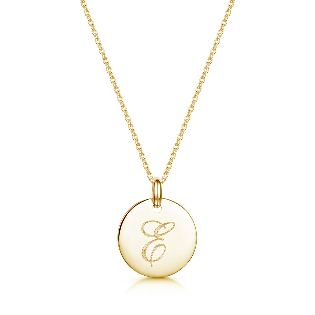 Initial Necklace - Gold