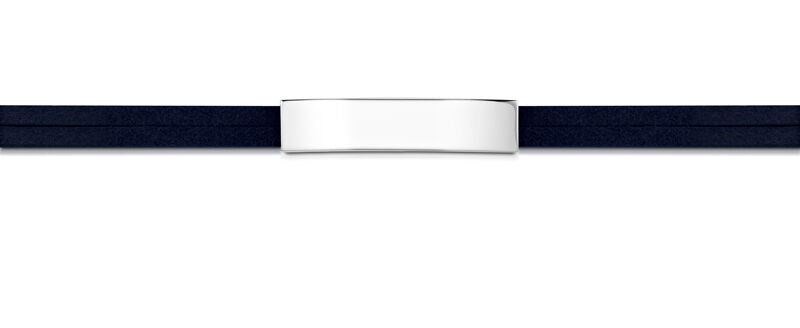 Identity Engraved Bracelet – Navy