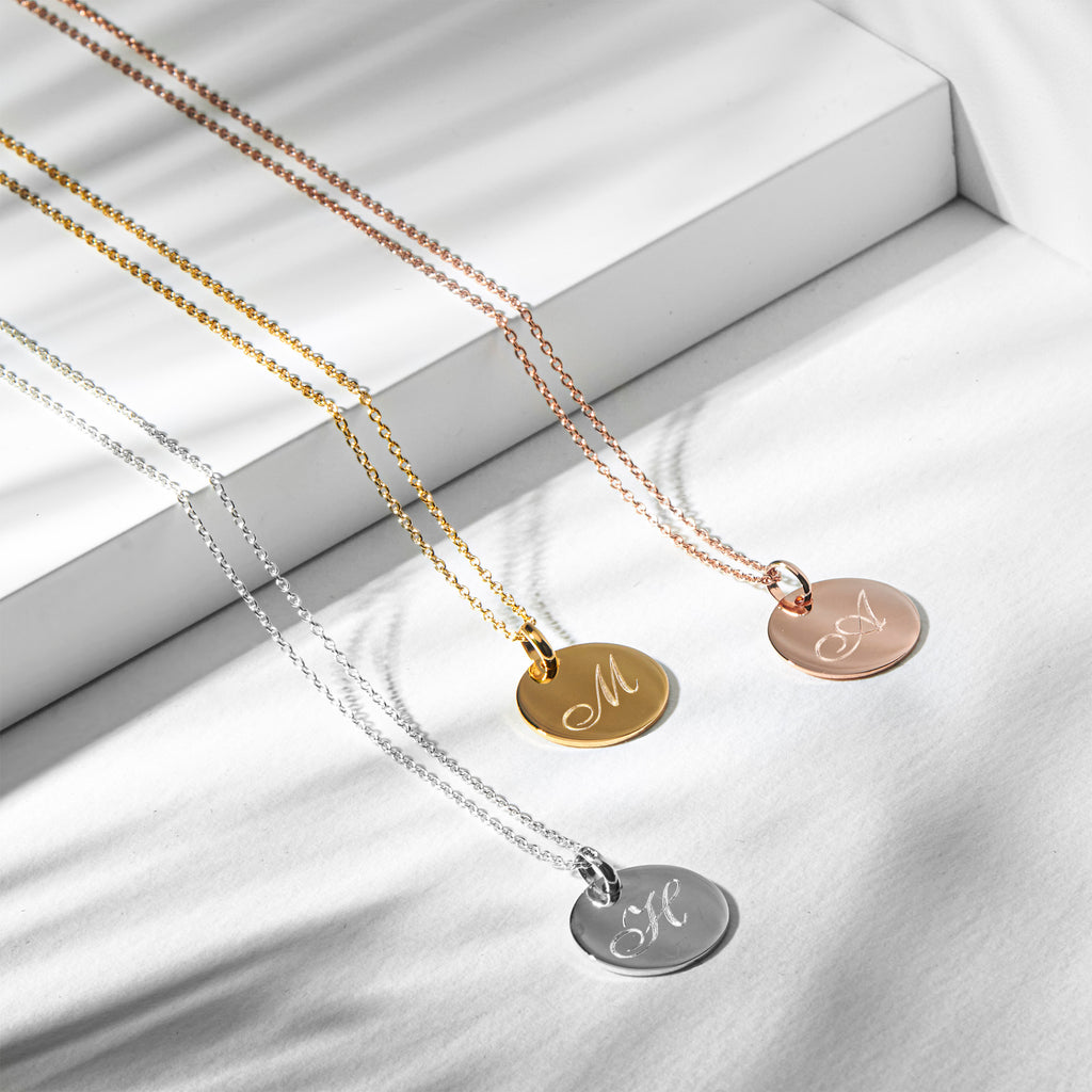 Initial Necklace - Gold