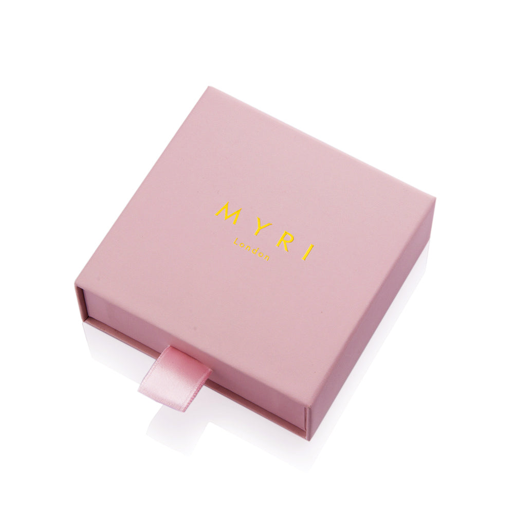 Oblong Gold Personalised Necklace
