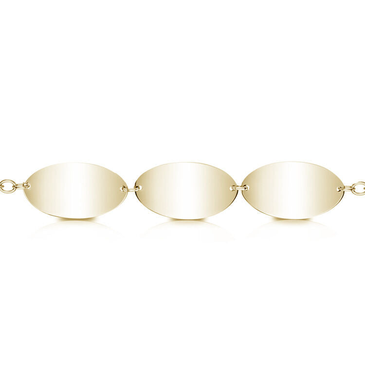 Family Name Personalised Bracelet – Gold