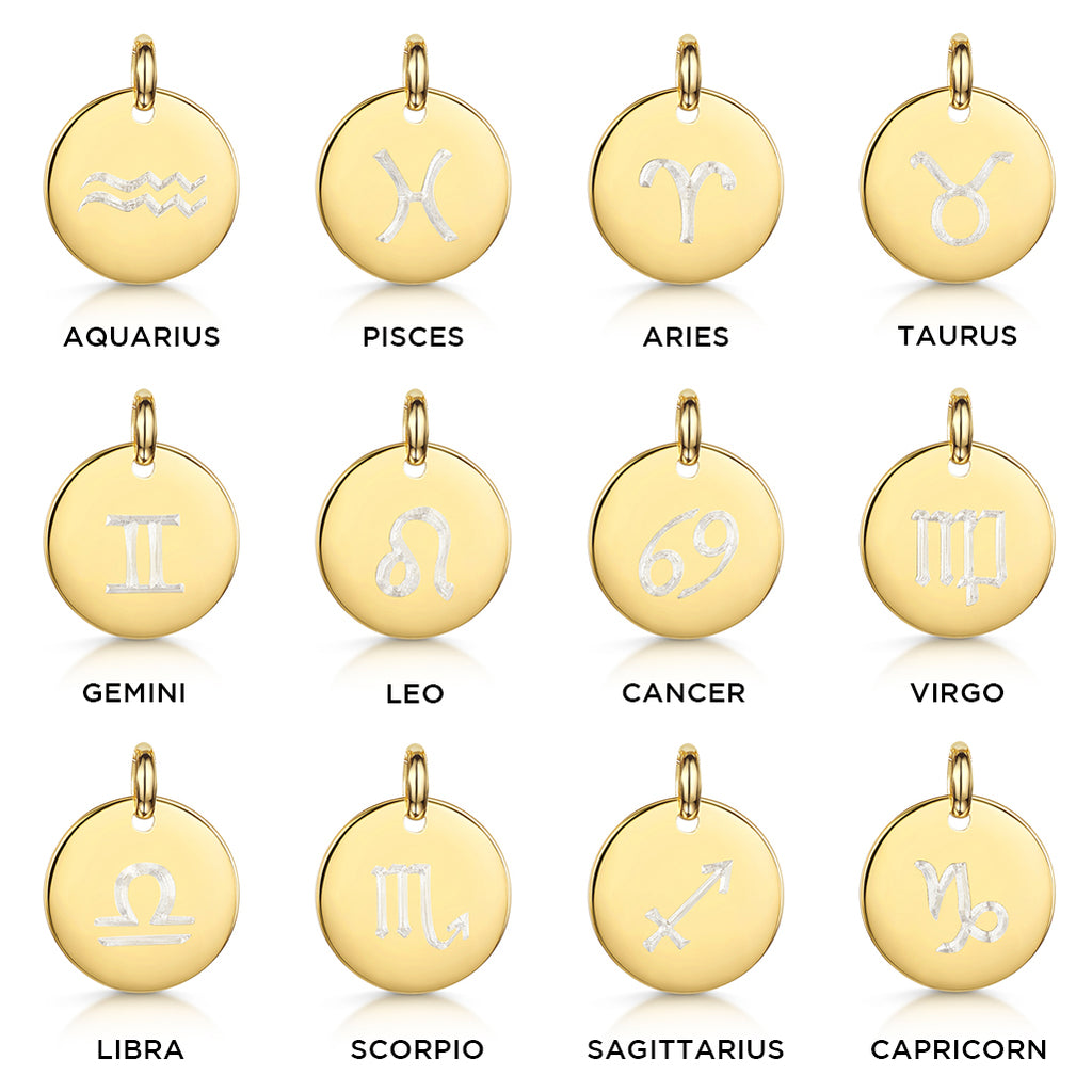 Zodiac Symbol - Gold